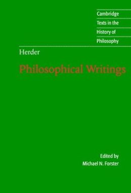 Herder: Philosophical Writings