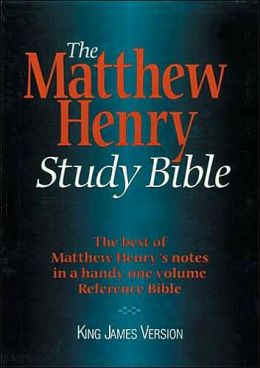 KJV - Matthew Henry Study Bible Thomas Nelson