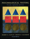 Psychological Testing: Principles, Applications, and Issues