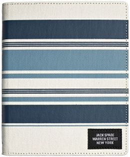 Jack Spade Stripes Cover in Grey