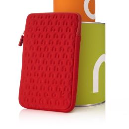 Embossed Neoprene in Red for NOOK Color and NOOK Tablet