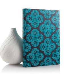 Jonathan Adler Mandala Cover in Navy and Turquoise