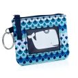 Product Image. Title: Jonathan Adler Blue Ocean Mini Keyring ID Case (4.5X3.25)