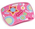 Product Image. Title: Daisy & Stars Pink Multi Lap Desk with Zip Pocket