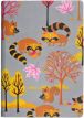 Product Image. Title: Raccoons Stand in Grey for NOOK HD
