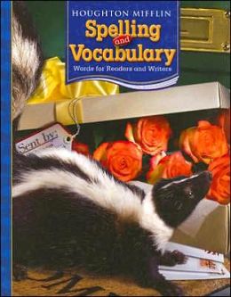 Houghton Mifflin Spelling And Vocabulary: Consumable Student Book Grade ...