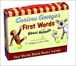 Curious George's First Words About Animals H. A. Rey