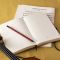 Duchessa Music Notes Italian Printed Leather Journal with Tie (6" x 8")