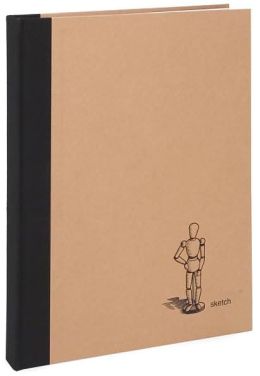 Artist Model Icon Kraft Cover Sketchbook 9.5 x 12