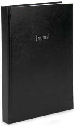 Black Basic Lined Journal (7