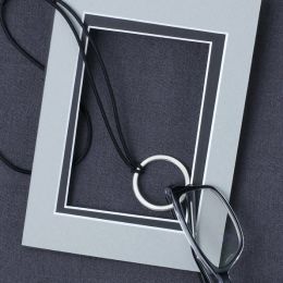 Small New Circle Eyecatcher lead free pewter palladium finish