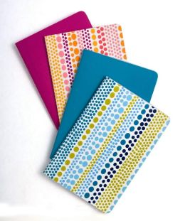 Jonathan Adler Weight Assorted Colors Paper Notebooks -Set of 4