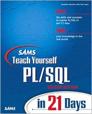 Sams Teach Yourself PL/SQL in 21 Days