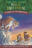 Book Cover Image. Title: Sunset of the Sabertooth (Magic Tree House Series #7), Author: Mary Pope Osborne