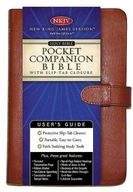 Holy Bible Pocket Companion: with Slip-Tab Closure Thomas Nelson