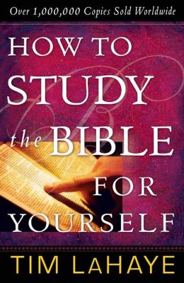 how to study the bible for yourself pdf