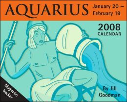 2008 Horoscope: Aquarius Mini Box Calendar