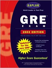 Kaplan GRE Exam 2003