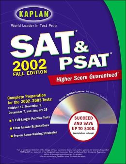 Kaplan SAT and PSAT 2002