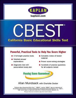 Kaplan CBEST: California Basic Education Skills Test