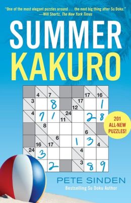 Summer Kakuro Pete Sinden