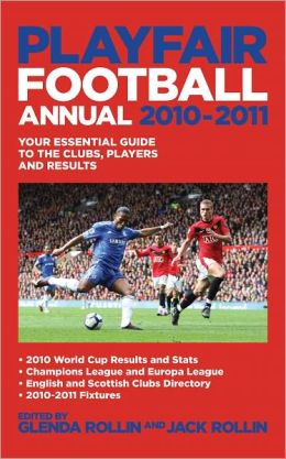 Playfair Football Yearbook 2010-2011 Jack Rollin