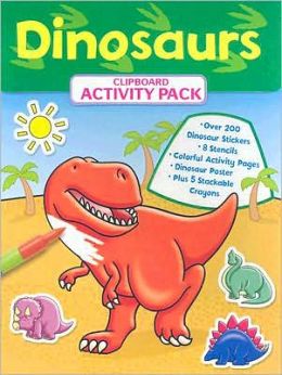 Clip Board Activity Kit: Dinosaurs: Coloring and Activity DK Publishing