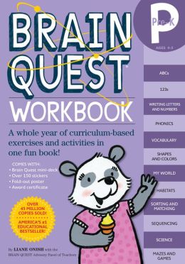 Brain Quest Workbook: Pre-K Liane Onish