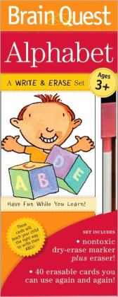 Brain Quest Write & Erase Set: Alphabet