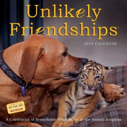 2014 Unlikely Friendships Wall Calendar