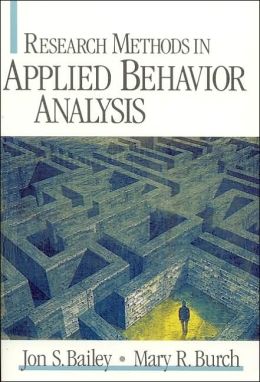 Research Methods in Applied Behavior Analysis