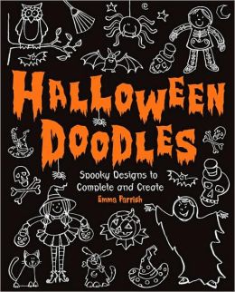 Halloween Doodles: Spooky Designs to Complete and Create