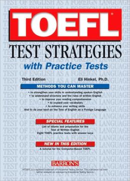 Barron's TOEFL Test Strategies with Practice Test Book