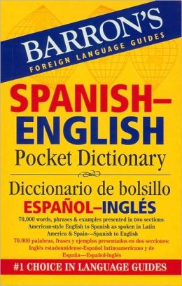 Spanish-English Pocket Dictionary / Diccionario De Bolsillo Espanol ...