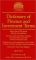 Dictionary of Finance and Investment Terms