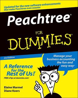 Peachtree For Dummies