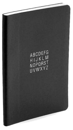 Black Soft Bound Miniature Address Book