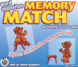 Memory Match Word Opposites