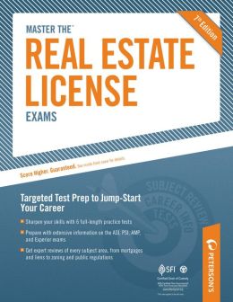 Master The Real Estate License Examinations (Peterson's Master the Real Estate License Exams) Peterson's