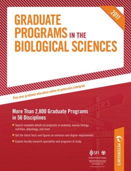 Peterson's Graduate Programs in Computational, Systems, and Translational Biology; Ecology, Environmental Biology, and Evolutionary Biology; and Entomology, Sections 7-9 of 19