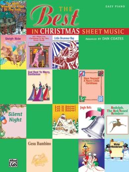 The Best in Christmas Sheet Music / Coates Dan Coates