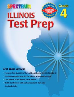 Spectrum Illinois Test Prep, Grade 4