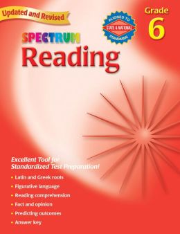 Spectrum Reading, Grade 6