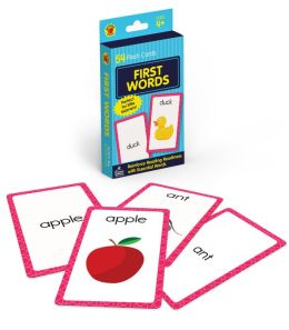 First Words (Brighter Child Flash Cards Series)