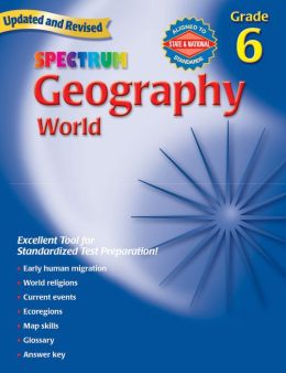 Geography, Grade 6: The World (Spectrum) Spectrum