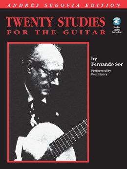 Andres Segovia - 20 Studies for the Guitar: Book/CD Pack Andres Segovia and Fernando Sor