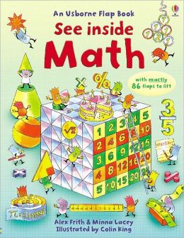 See Inside Math: An Usborne Flap Book (See Inside Board Book Series)
