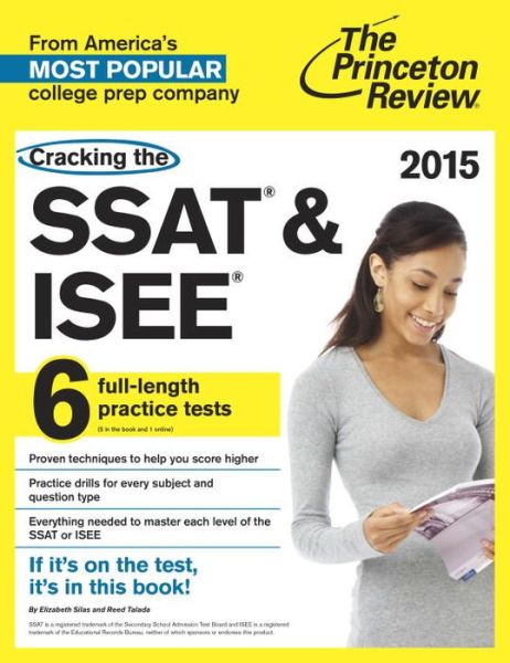 Cracking the SSAT & ISEE, 2015 Edition