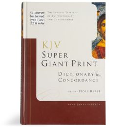 KJV Super Giant Print Dictionary and Concordance