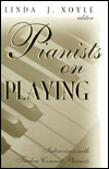 Pianists on Playing : Interviews with Twelve Concert Pianists